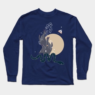 Witch Hands Spell Casting Long Sleeve T-Shirt